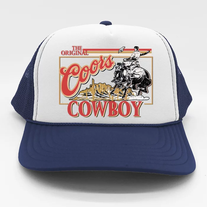 The Original Co.Ors Cowboy Heather Western Desert Cactus Trucker Hat