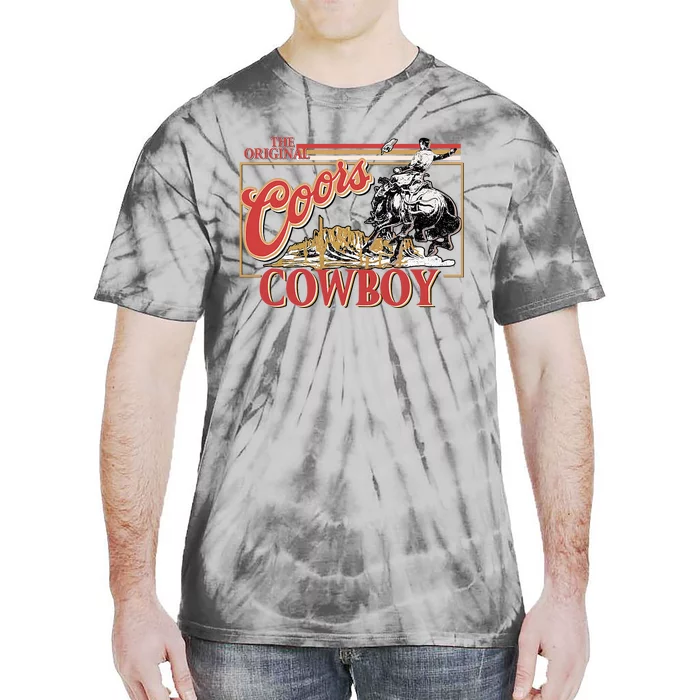 The Original Co.Ors Cowboy Heather Western Desert Cactus Tie-Dye T-Shirt