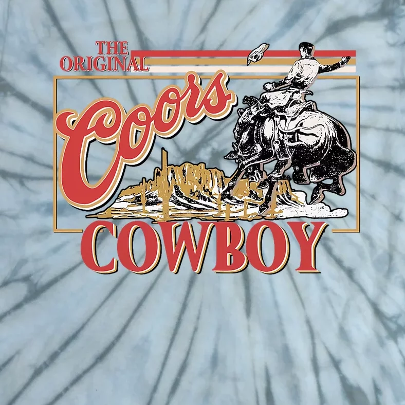 The Original Co.Ors Cowboy Heather Western Desert Cactus Tie-Dye T-Shirt