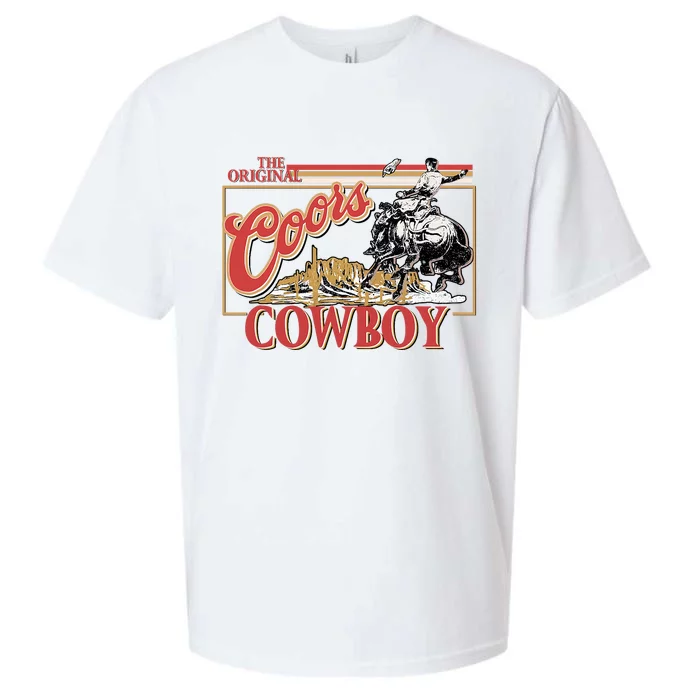 The Original Co.Ors Cowboy Heather Western Desert Cactus Sueded Cloud Jersey T-Shirt