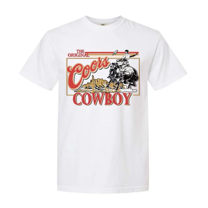 The Original Co.Ors Cowboy Heather Western Desert Cactus Garment-Dyed Heavyweight T-Shirt