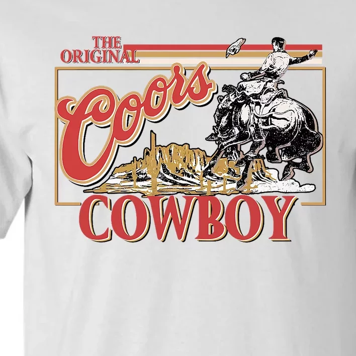 The Original Co.Ors Cowboy Heather Western Desert Cactus Tall T-Shirt