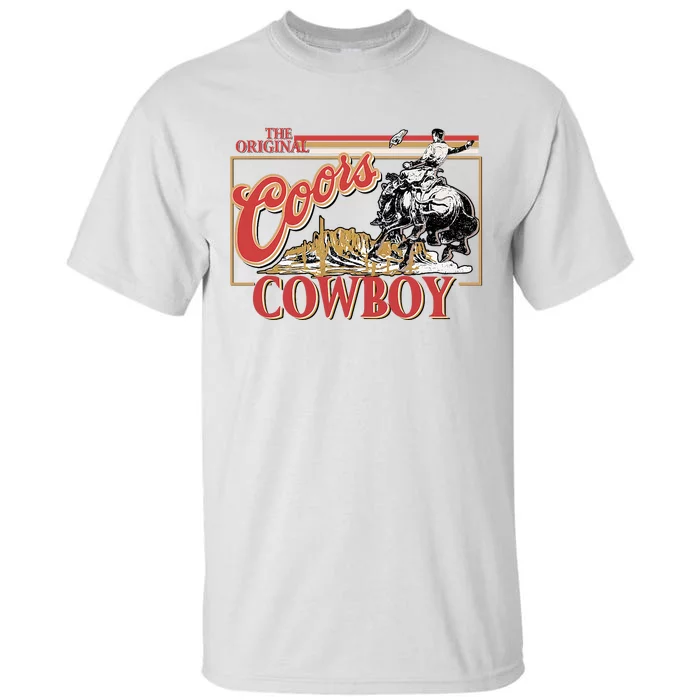 The Original Co.Ors Cowboy Heather Western Desert Cactus Tall T-Shirt