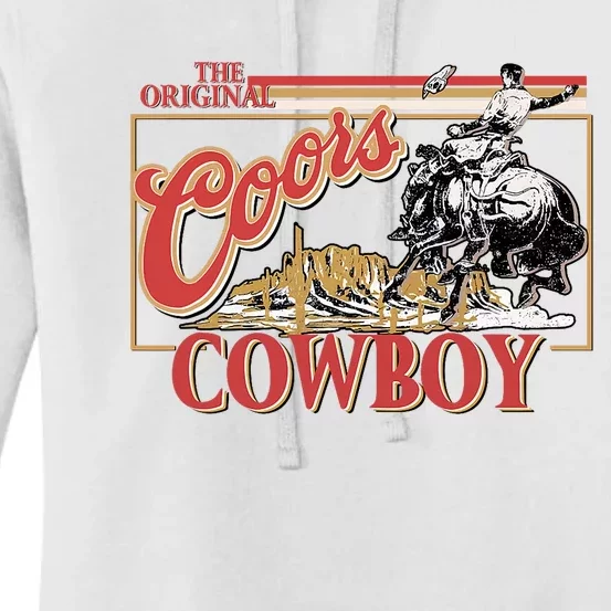 The Original Co.Ors Cowboy Heather Western Desert Cactus Women's Pullover Hoodie