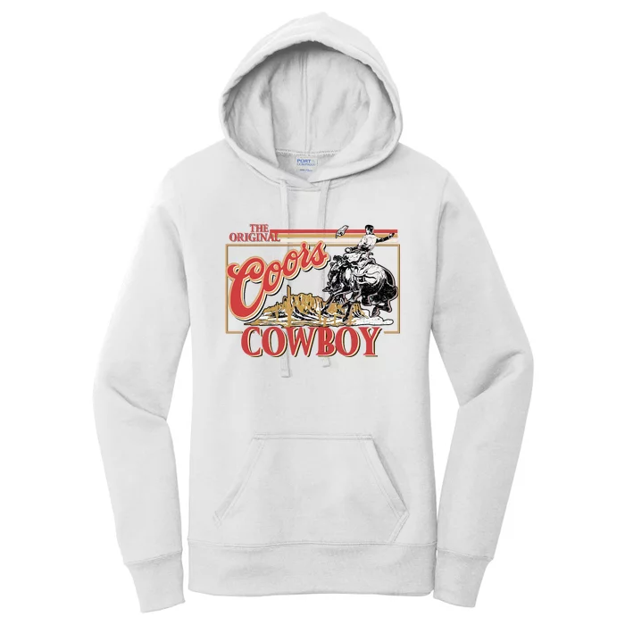 The Original Co.Ors Cowboy Heather Western Desert Cactus Women's Pullover Hoodie