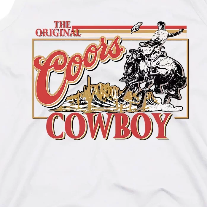 The Original Co.Ors Cowboy Heather Western Desert Cactus Tank Top