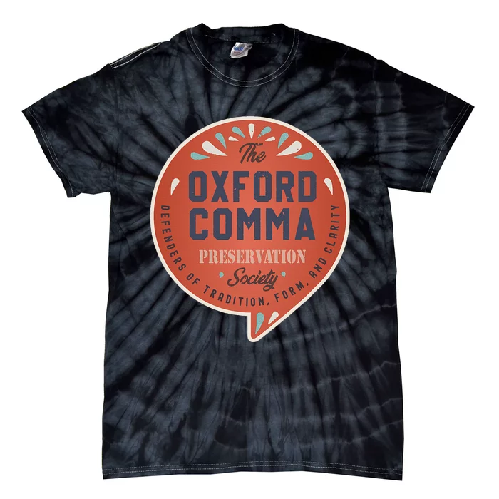 The O.X.F.O.R.D. C.O.M.M.A. Preservation Society Team O.X.F.O.R.D. Tie-Dye T-Shirt