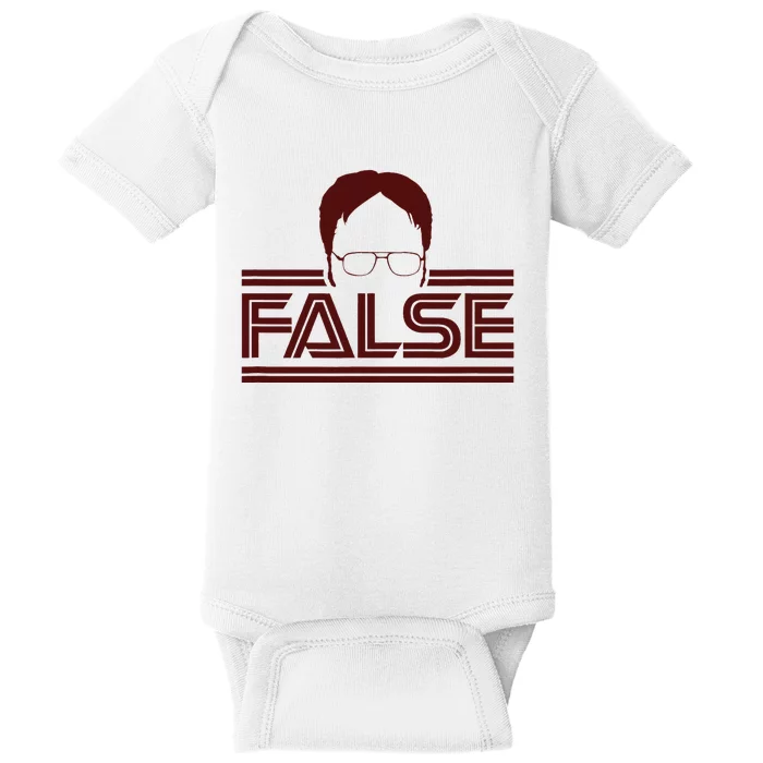 The Office Dwight False Baby Bodysuit