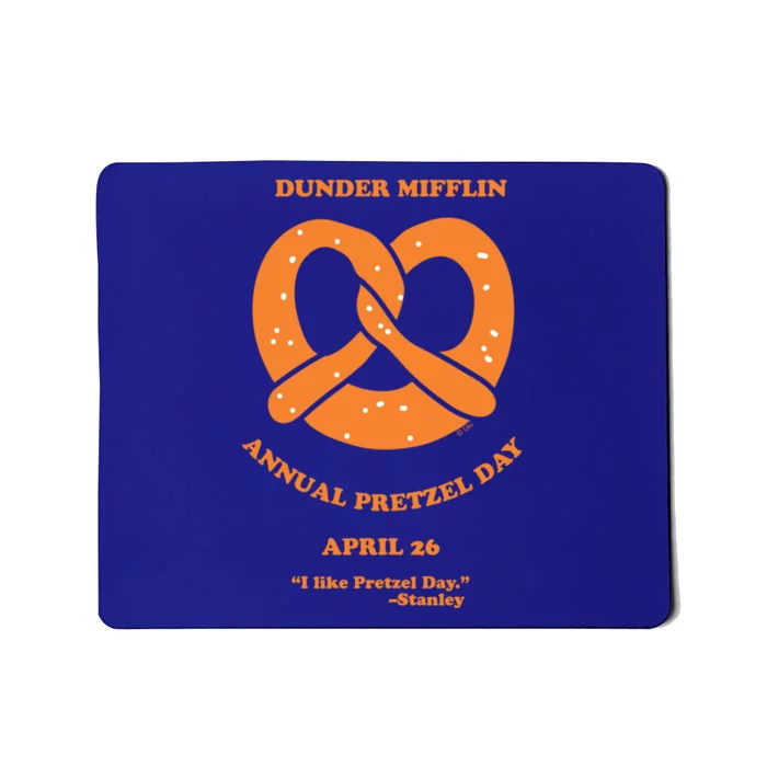 The Office Dunder Mifflin Annual Pretzel Day Gift Mousepad