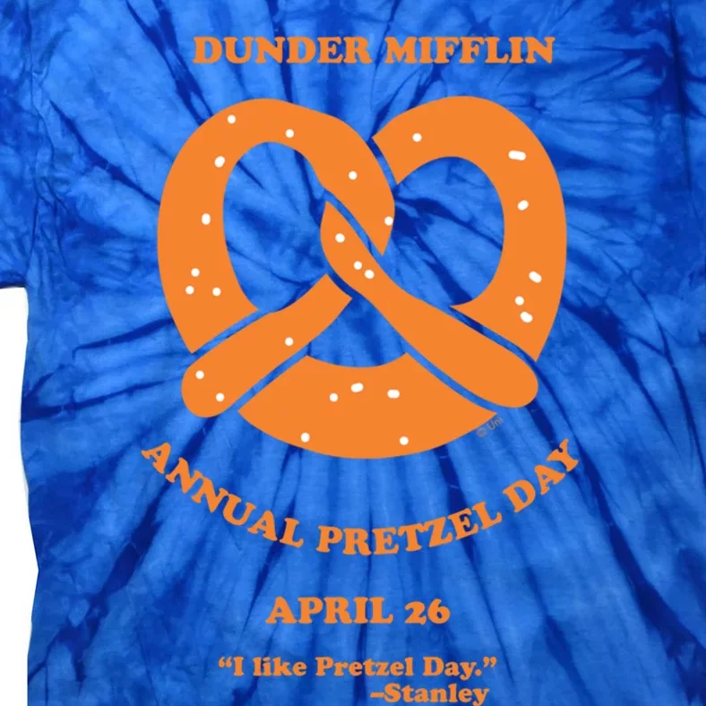 The Office Dunder Mifflin Annual Pretzel Day Gift Tie-Dye T-Shirt