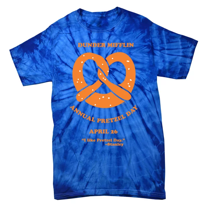 The Office Dunder Mifflin Annual Pretzel Day Gift Tie-Dye T-Shirt