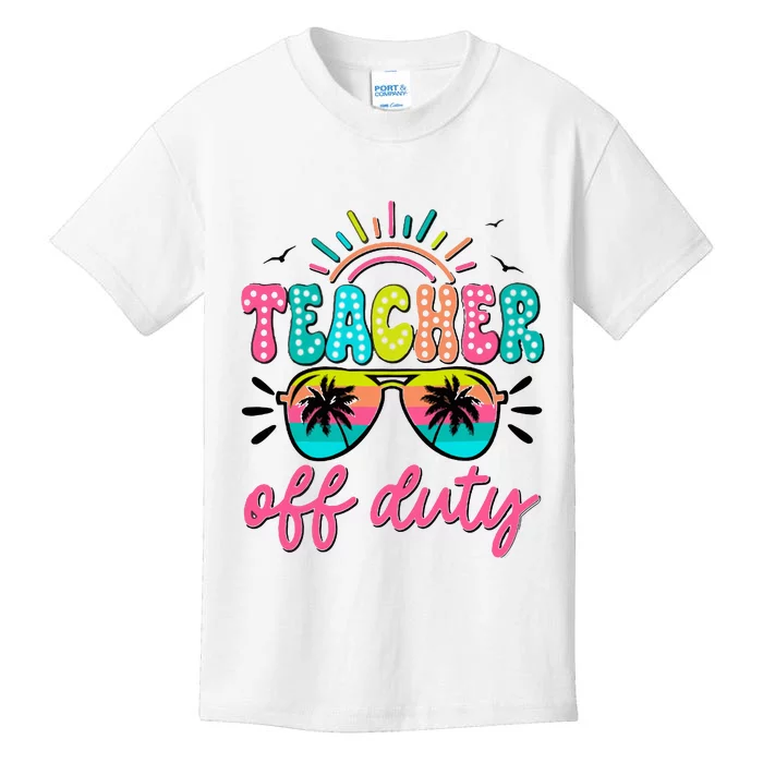 Teacher Off Duty Class Dismissed Kids T-Shirt