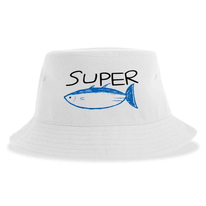 Trendy Oceaninspired Design Sustainable Bucket Hat