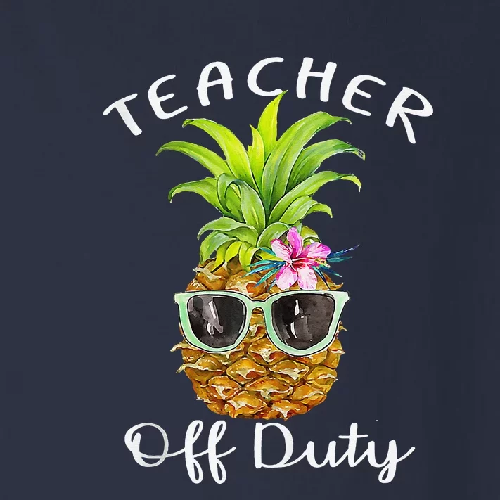 Teacher Off Duty End Of School Toddler Long Sleeve Shirt