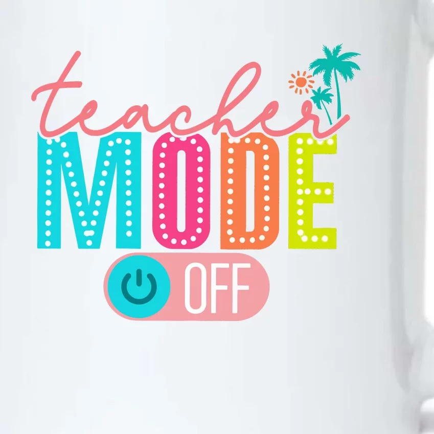 Teacher Off Duty Teacher Mode Off Black Color Changing Mug