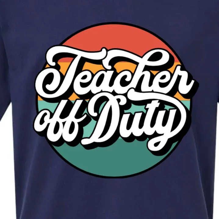 Teacher Off Duty Sueded Cloud Jersey T-Shirt