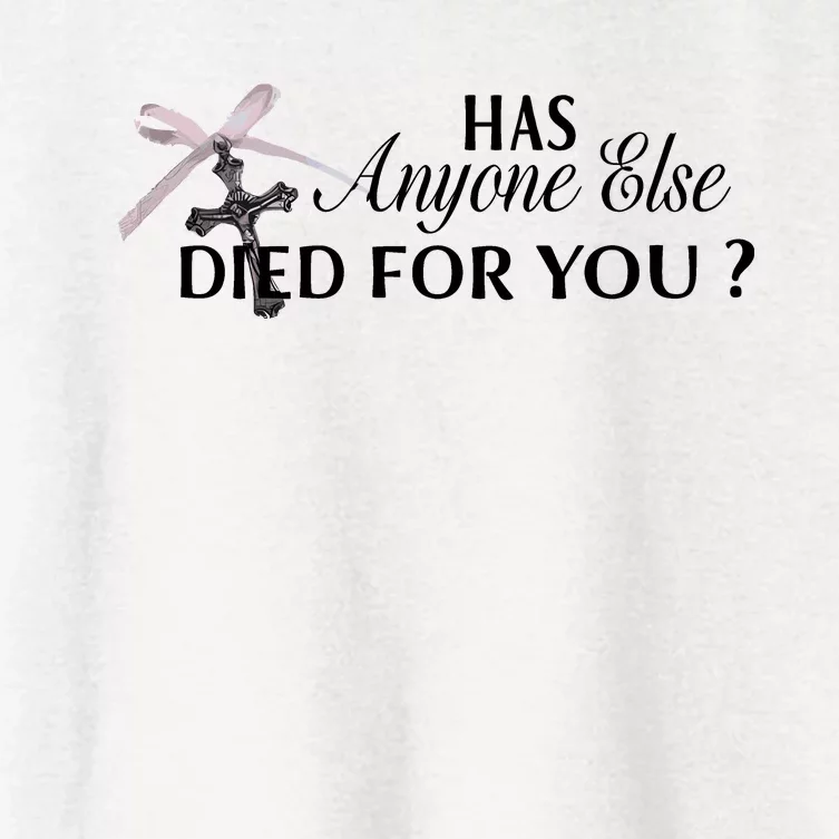 Truth Or Dare Has Anyone Else Died For You Women's Crop Top Tee