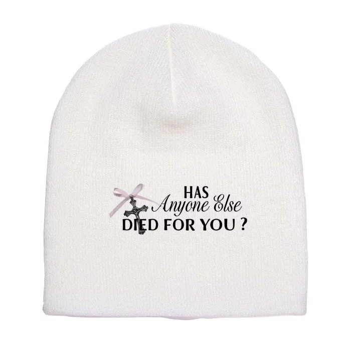 Truth Or Dare Has Anyone Else Died For You Short Acrylic Beanie