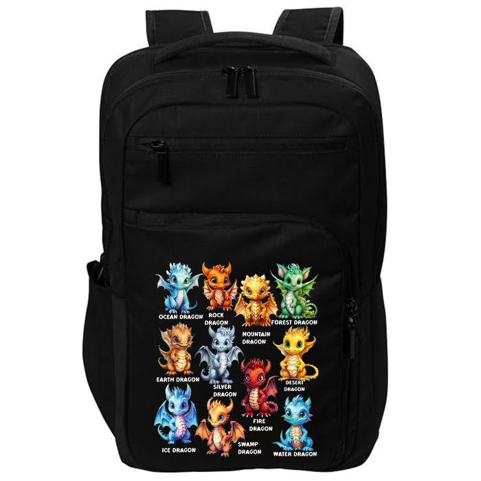 Types Of Dragons Cool Dragon Impact Tech Backpack