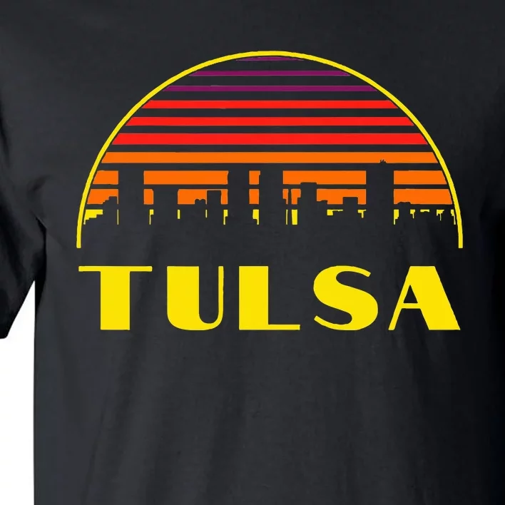 Tulsa Oklahoma Downtown Skyline Tall T-Shirt