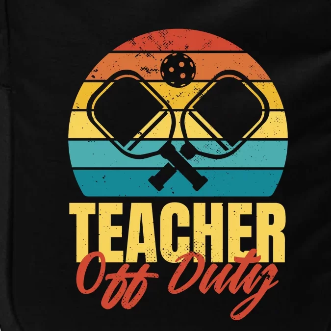 Teacher Off Duty Pickleball Impact Tech Backpack