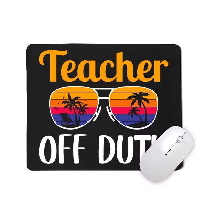 Teacher Of Duty Mousepad