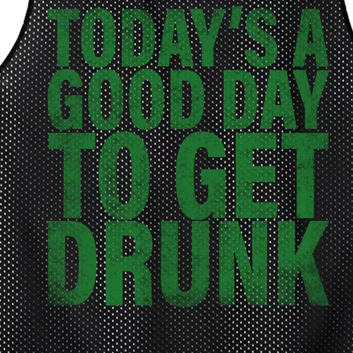 Today's a good day to get drunk Mesh Reversible Basketball Jersey Tank