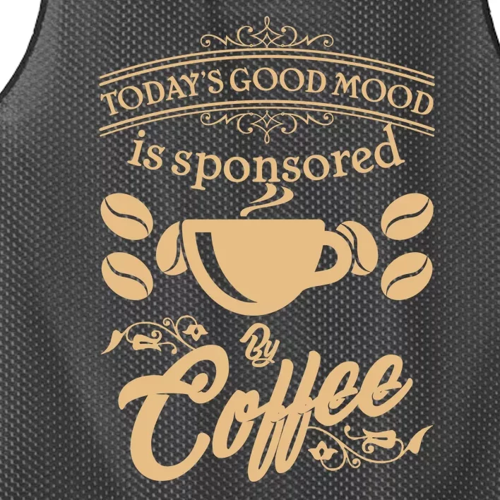 Today's Good Mood is Sponsored By Coffee Mesh Reversible Basketball Jersey Tank