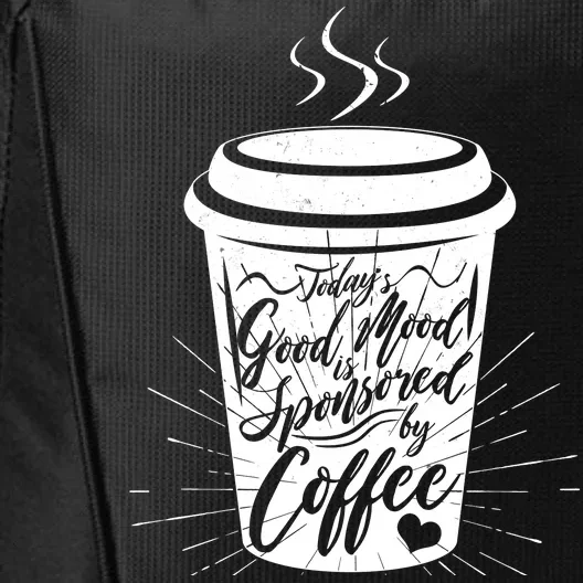 Today's Good Mood Is Sponsored By Coffee Lover City Backpack