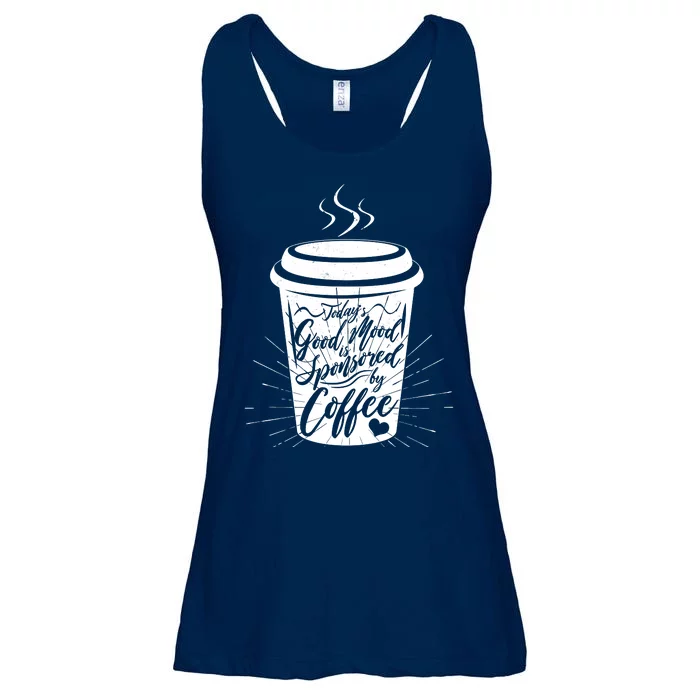 Today's Good Mood Is Sponsored By Coffee Lover Ladies Essential Flowy Tank