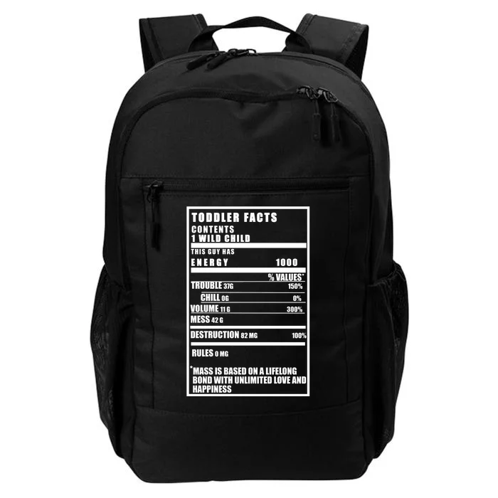 Toddler Nutrients Facts Daily Commute Backpack