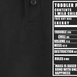 Toddler Nutrients Facts Dry Zone Grid Performance Polo