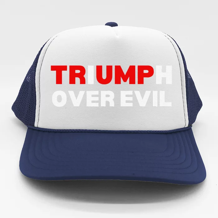 Triumph Over Evil. Trucker Hat