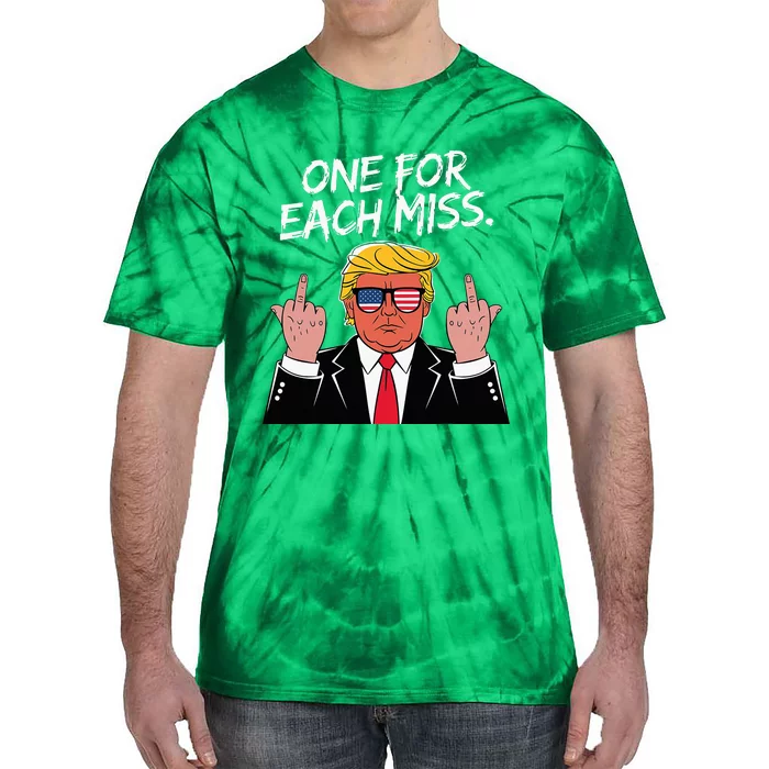 Trump One For Each Miss Funny Political Tie-Dye T-Shirt