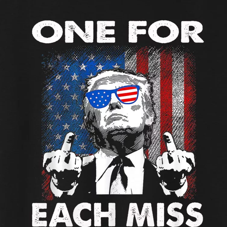 Trump One For Each Miss Women's Crop Top Tee