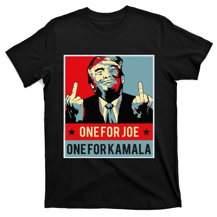 Trump One For Joe One For Kamala T-Shirt