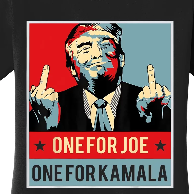 Trump One For Joe One For Kamala Women's T-Shirt