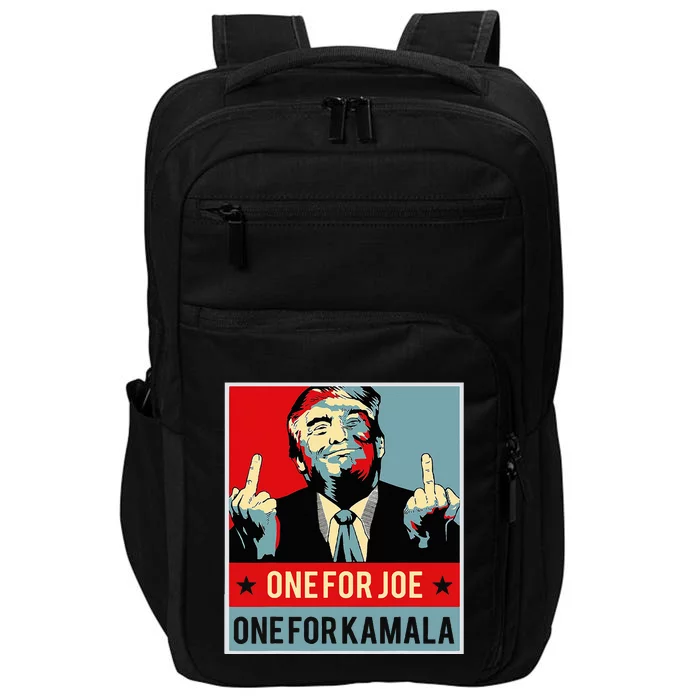 Trump One For Joe One For Kamala Impact Tech Backpack