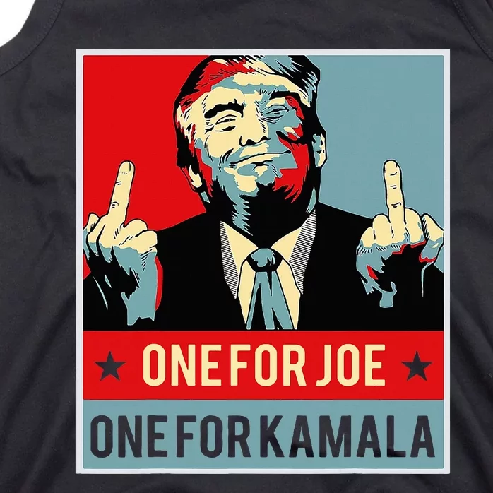 Trump One For Joe One For Kamala Tank Top