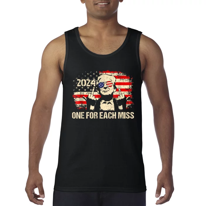 Trump One For Each Miss Trump Vote Trump 2024 America Tank Top