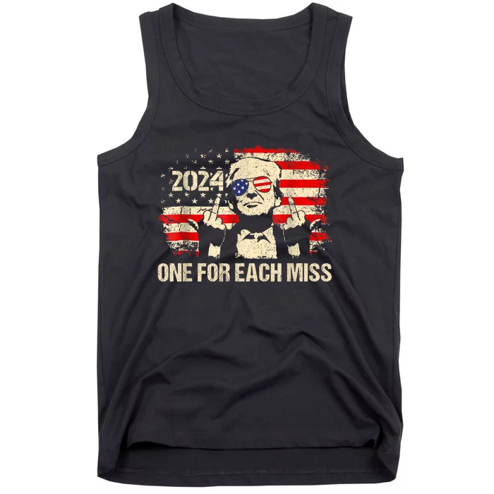 Trump One For Each Miss Trump Vote Trump 2024 America Tank Top