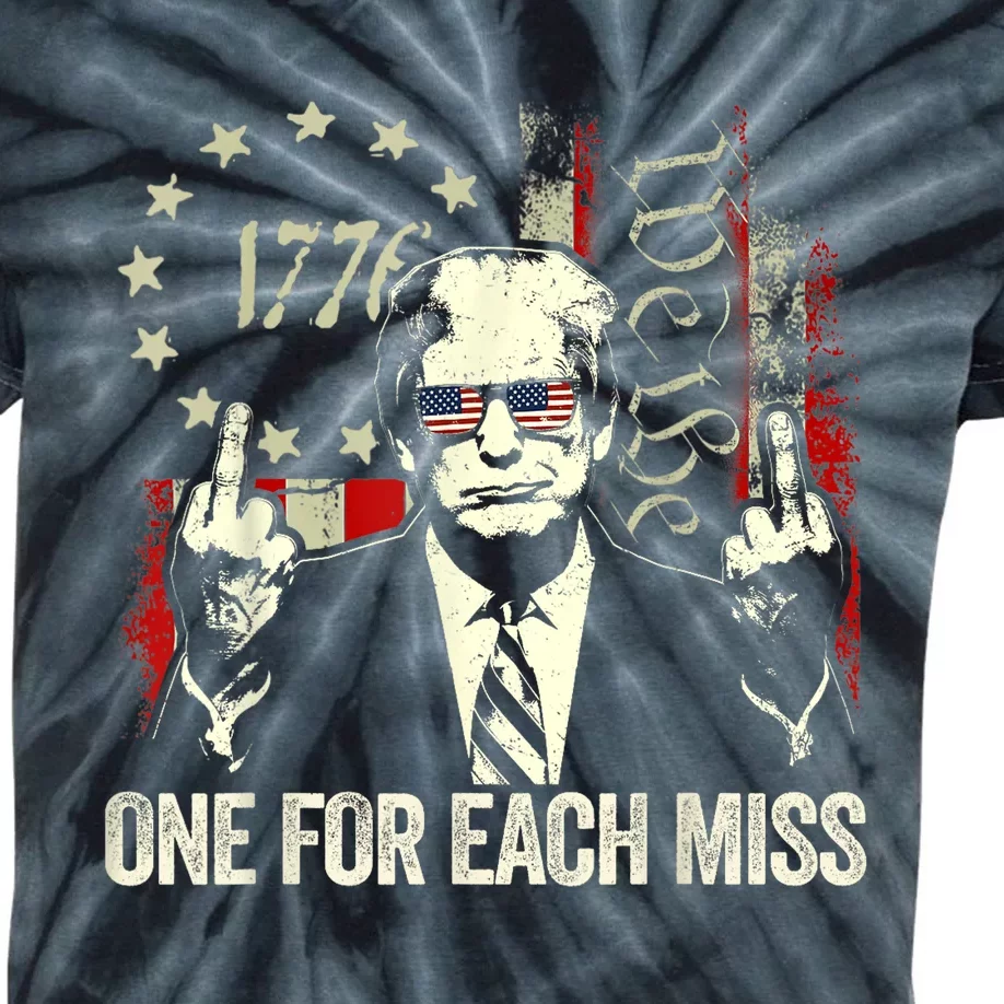 Trump One For Each Miss Kids Tie-Dye T-Shirt