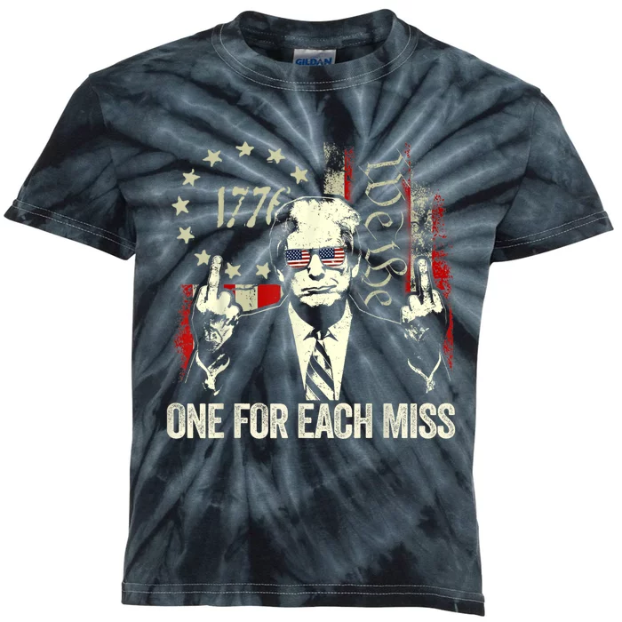 Trump One For Each Miss Kids Tie-Dye T-Shirt