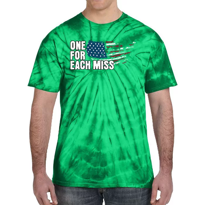 Trump One For Each Miss Political 2024 Tie-Dye T-Shirt