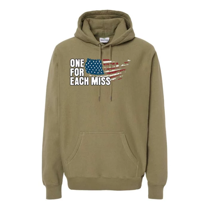 Trump One For Each Miss Political 2024 Premium Hoodie