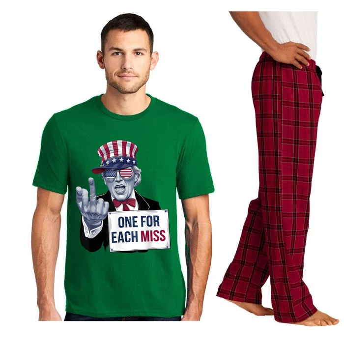 Trump One For Each Miss Graphic Trump Bold Statement Pajama Set