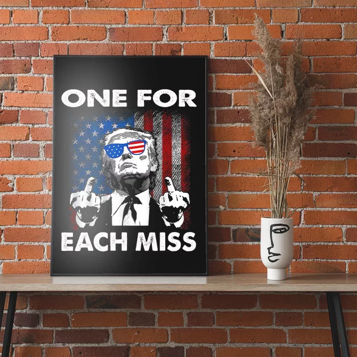 Trump One For Each Miss You Missed Again Poster