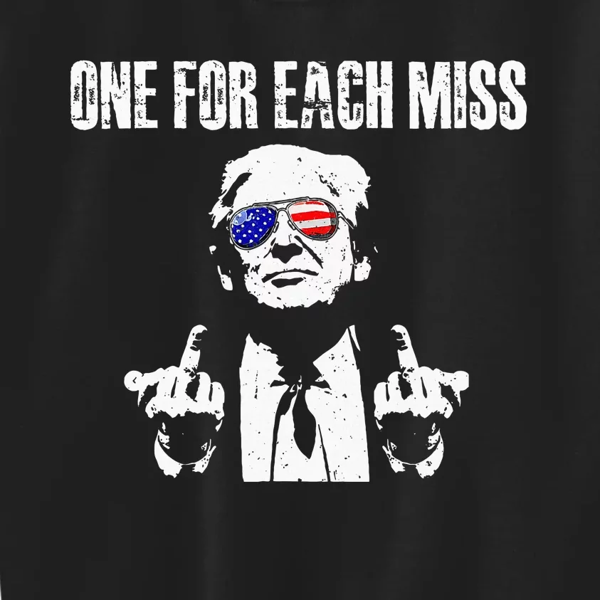 Trump One For Each Miss Kids Sweatshirt