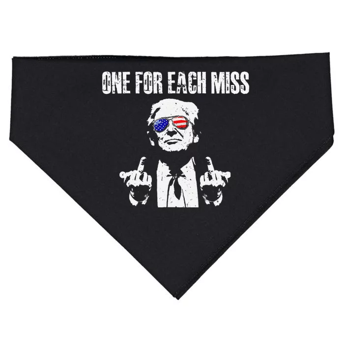 Trump One For Each Miss Gift USA-Made Doggie Bandana