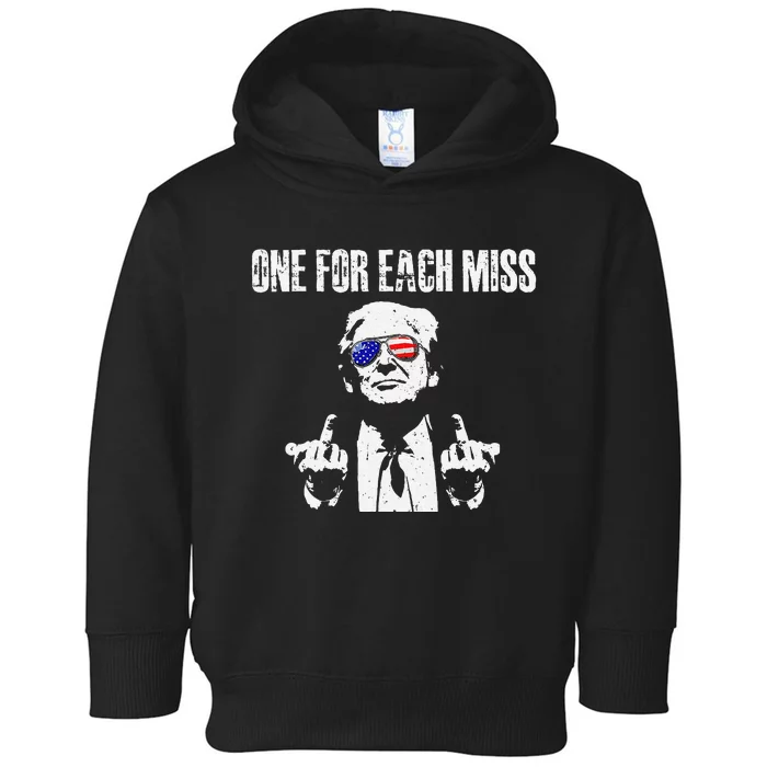 Trump One For Each Miss Gift Toddler Hoodie